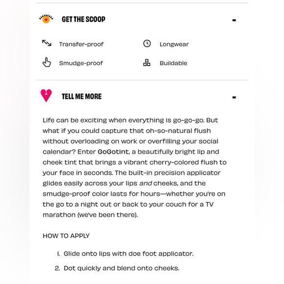 Benefit Gogo Tint Lip & Cheek Stain in Bright Cherry - Picture 6 of 11